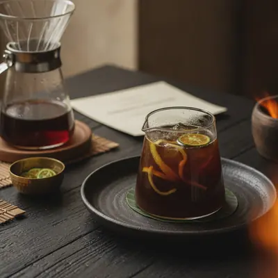 Cold Brew 18 Jam, Jeruk Kunci