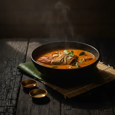 Gulai Kepala Kakap Merah
