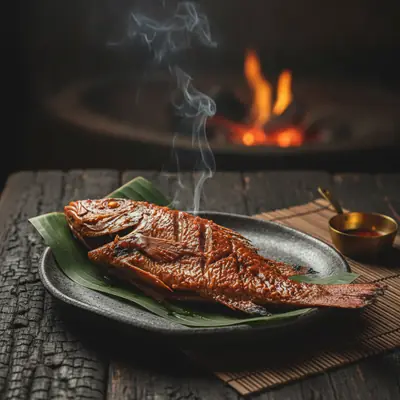 Kakap Merah Utuh Bakar Srepeh