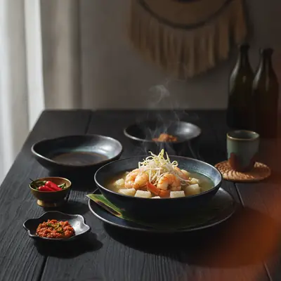 Lontong Krubyuk Udang