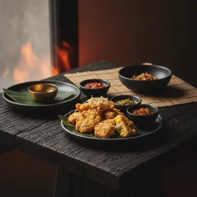 Perkedel Kepiting Jagung